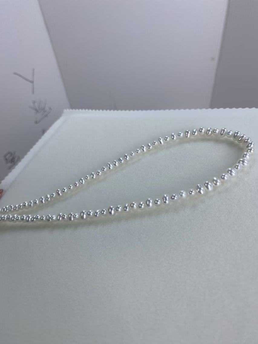 Rice Pearl Cold White Full String