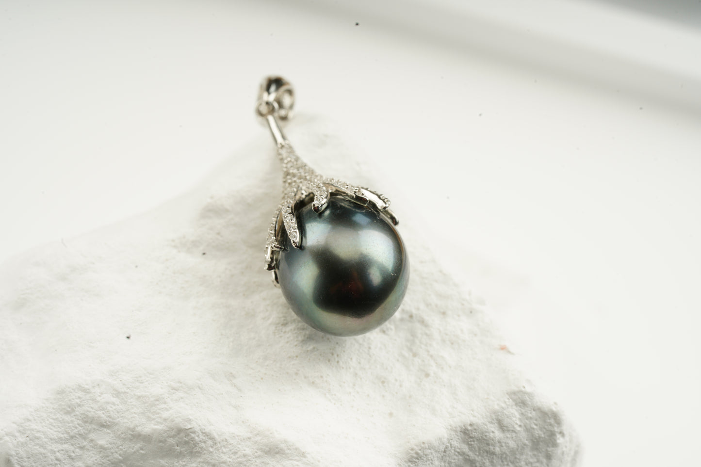 Seawater Tahitian Morning glory Pearl Pendant-FX00031