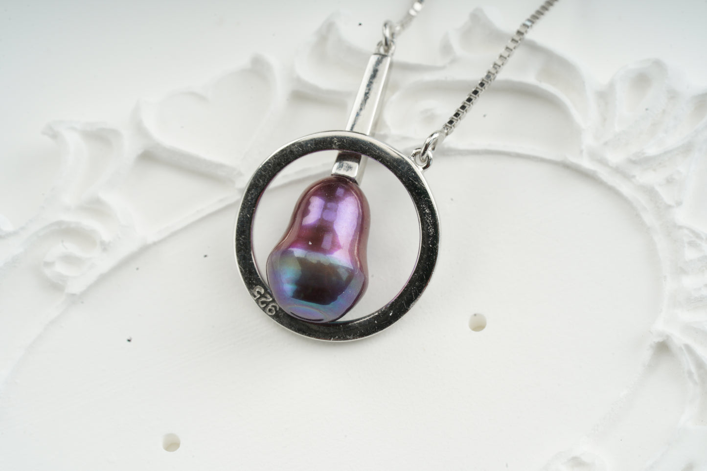 Seawater Baroque Pearl Necklace-FX00034