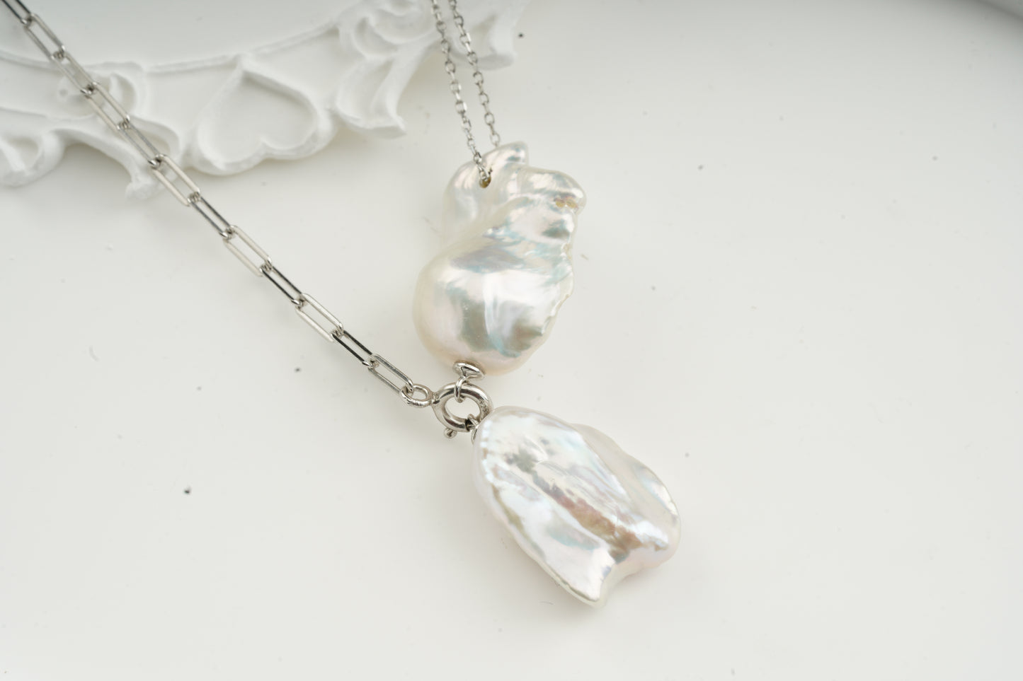 Baroque Pearl Necklace-FX00040