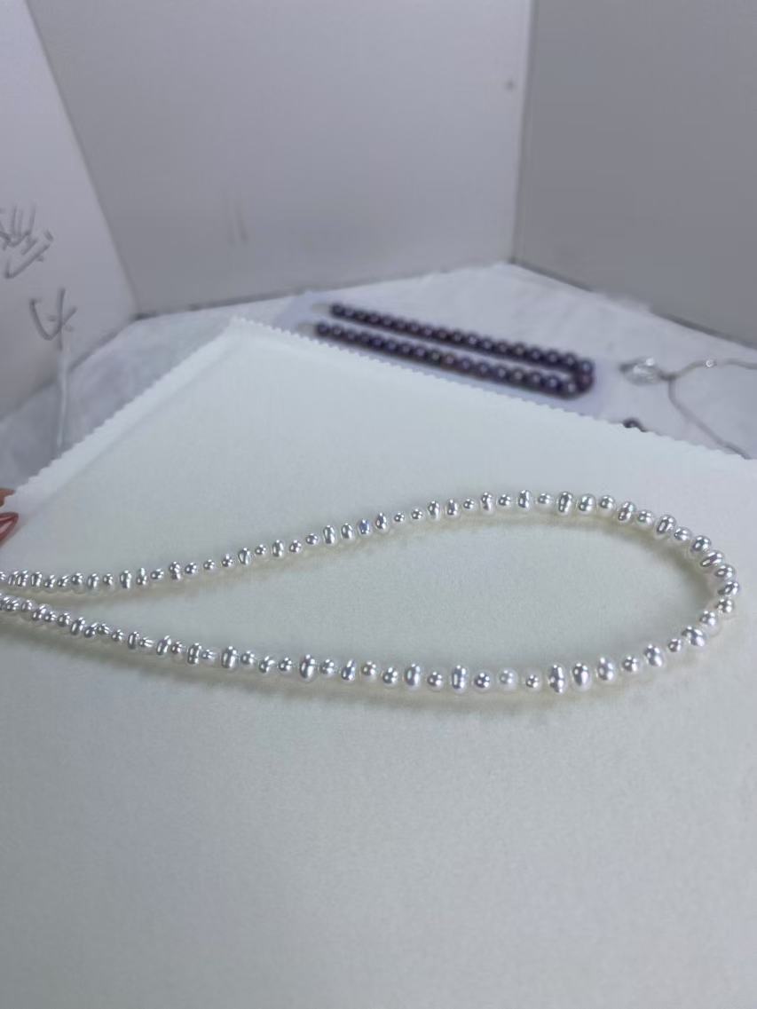 Rice Pearl Cold White Full String