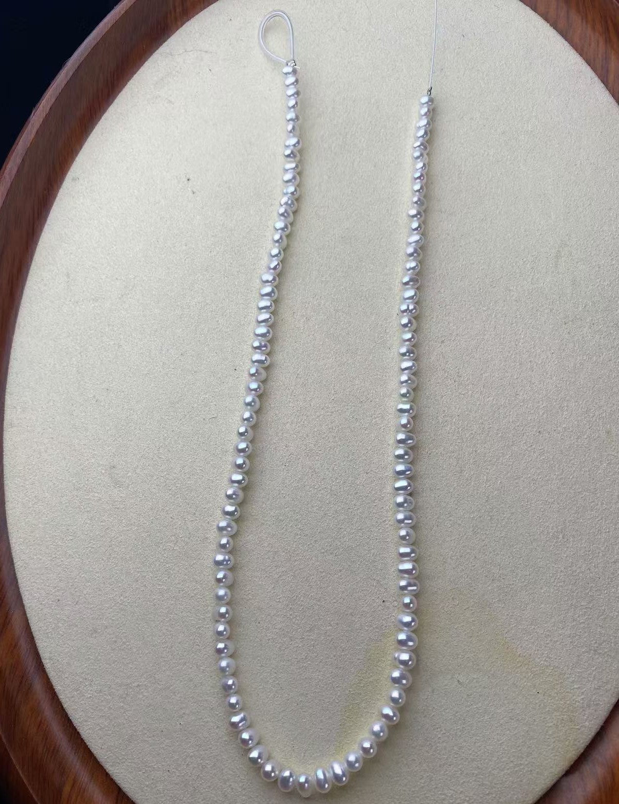 Rice Pearl Cold White Full String
