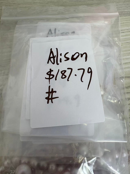 Pearl necklace-Alison