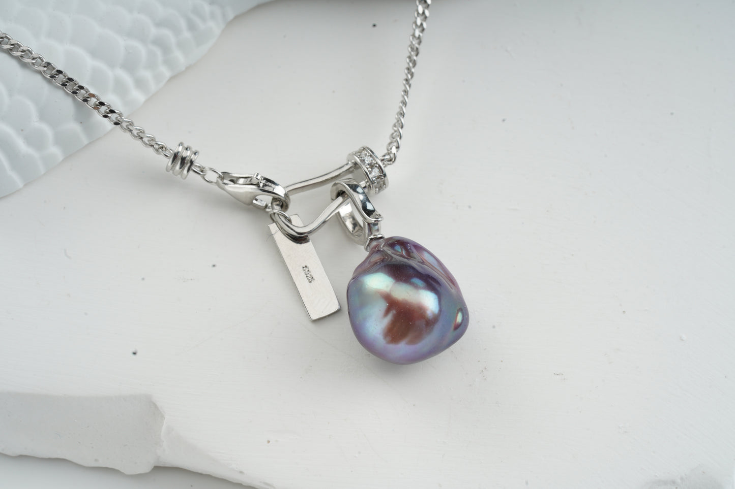 Seawater Pearl Baroque Pendant-FX00023