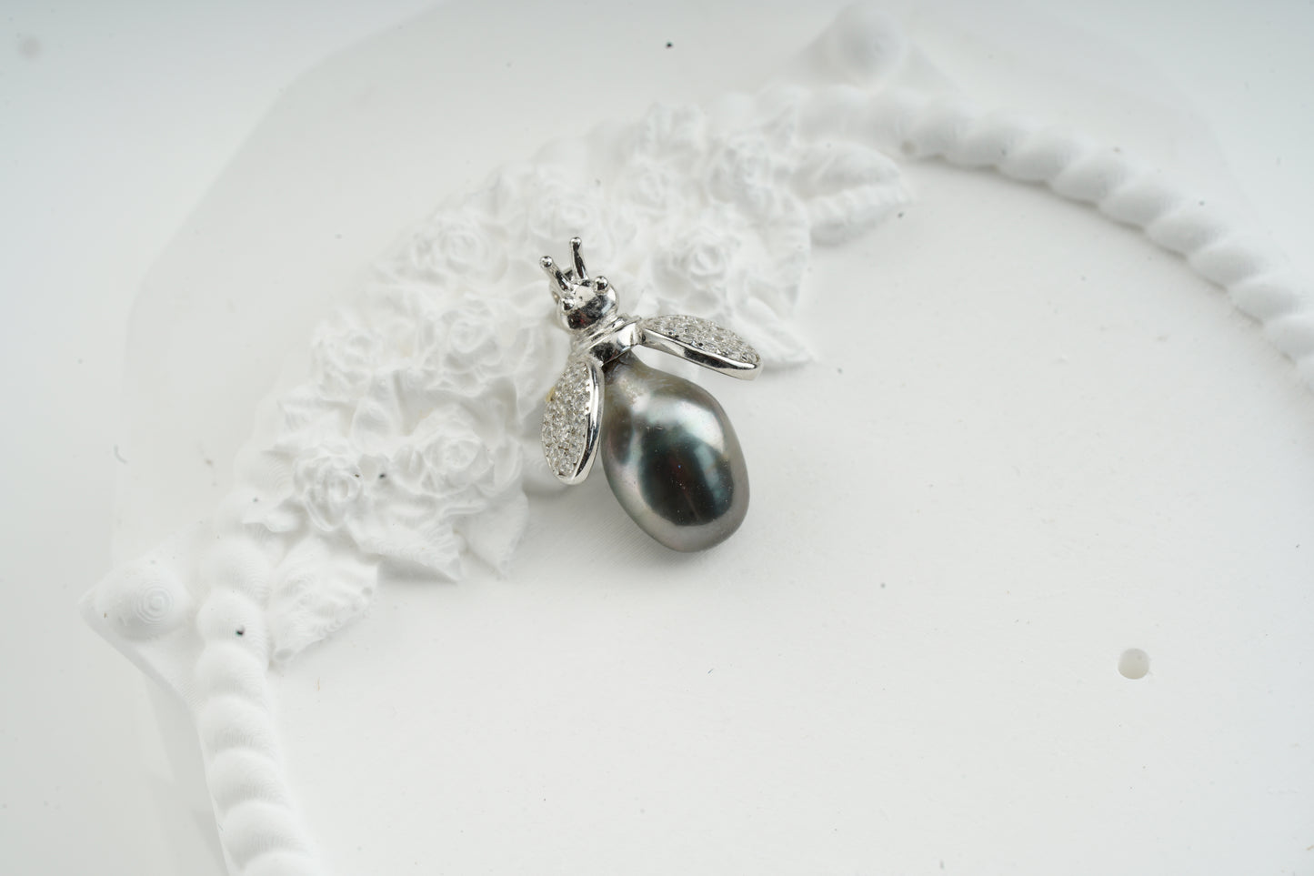 Flower-shaped Baroque Pearl Ring-FX00024