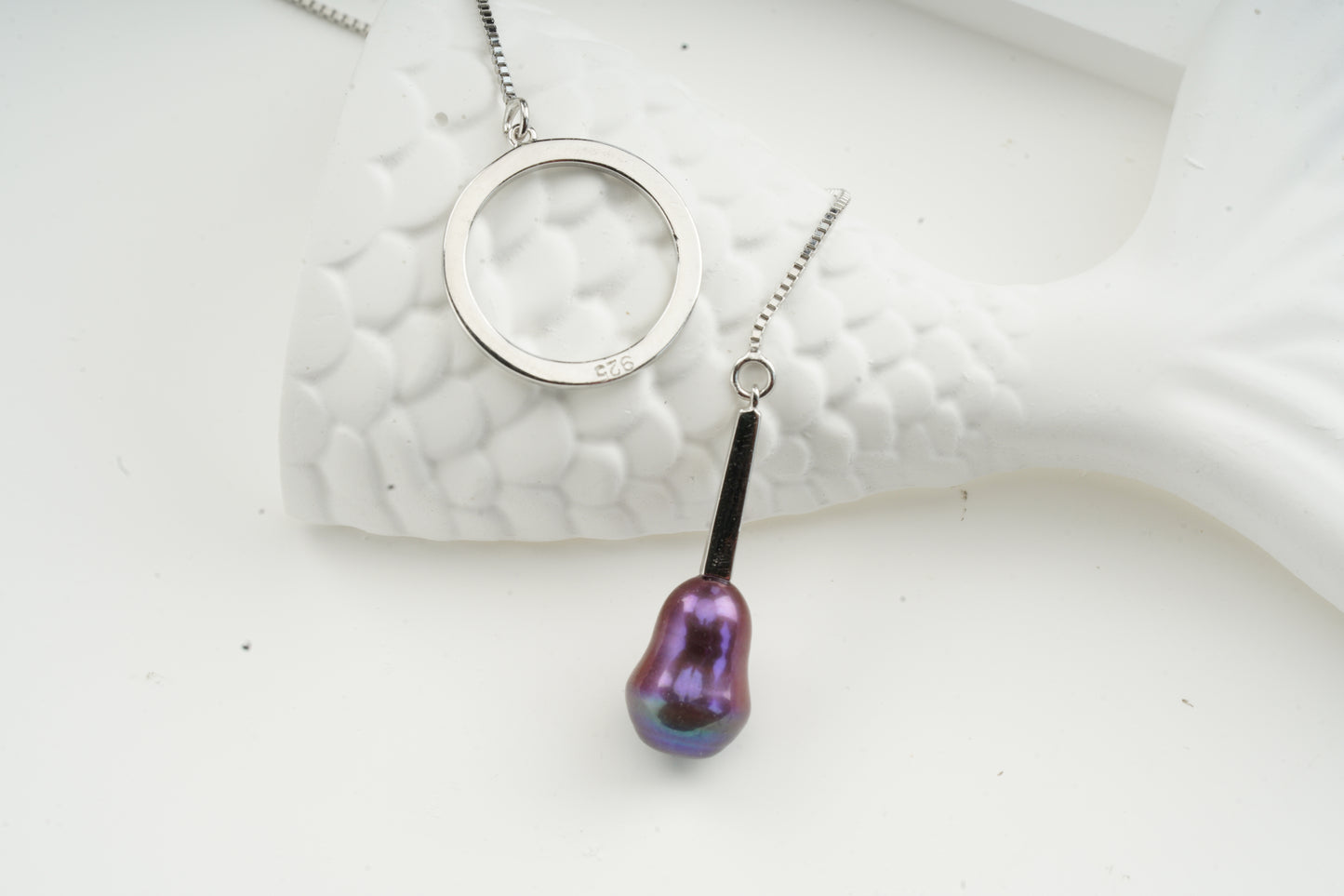 Seawater Baroque Pearl Necklace-FX00034