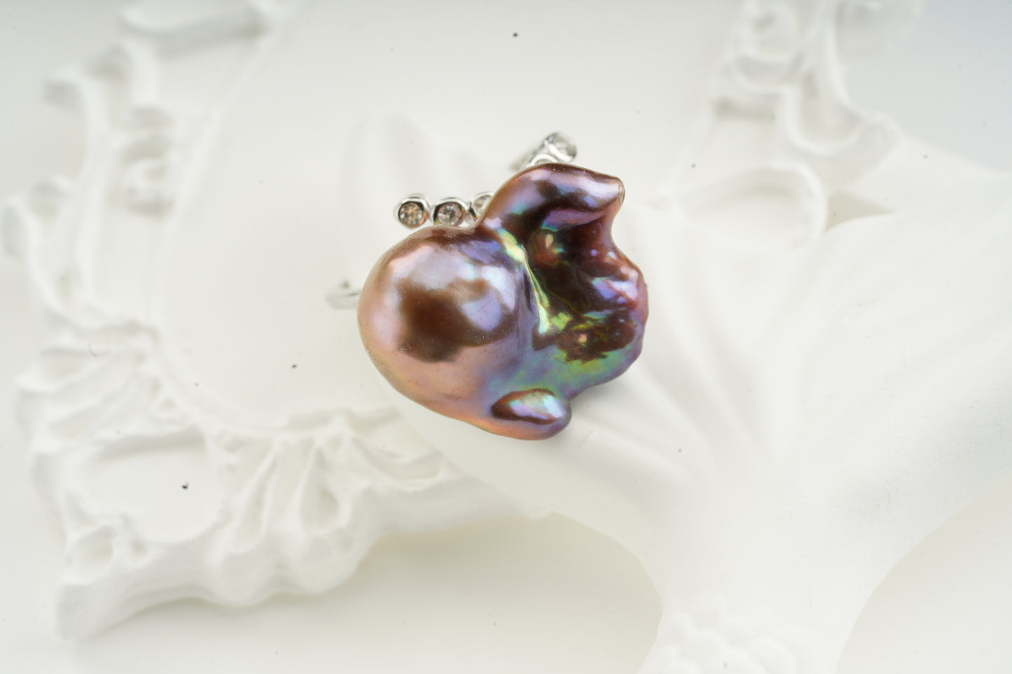 Seawater Baroque Pearl Ring-FX00035