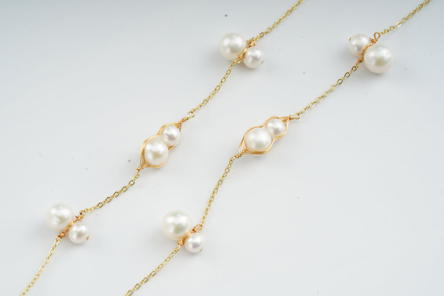 Gourd-Shaped Pearl Necklace-FX00045