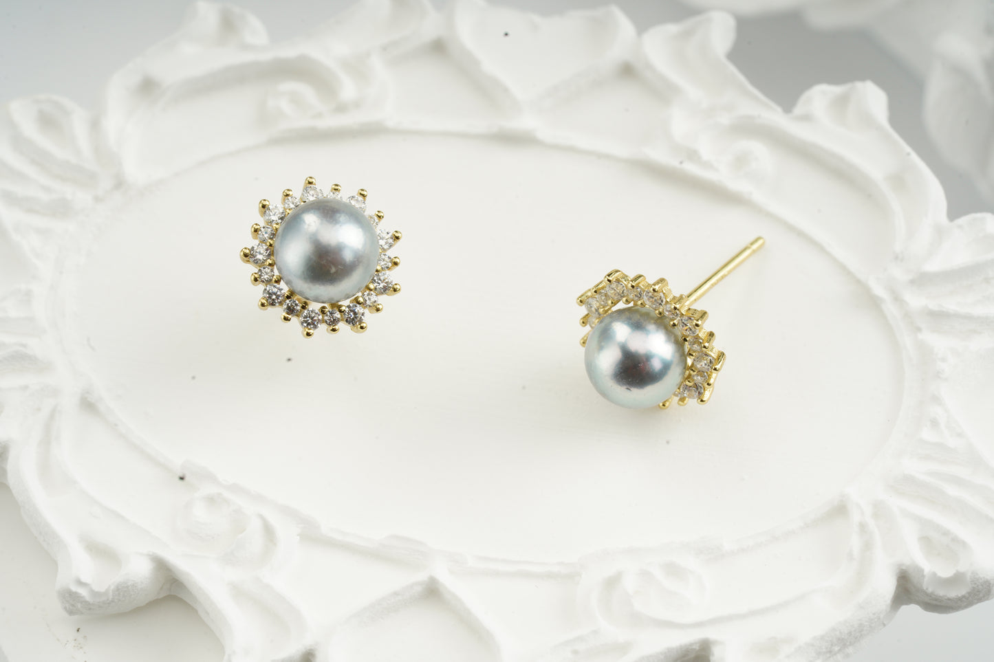Seawater Pearl Earrings-FX00049