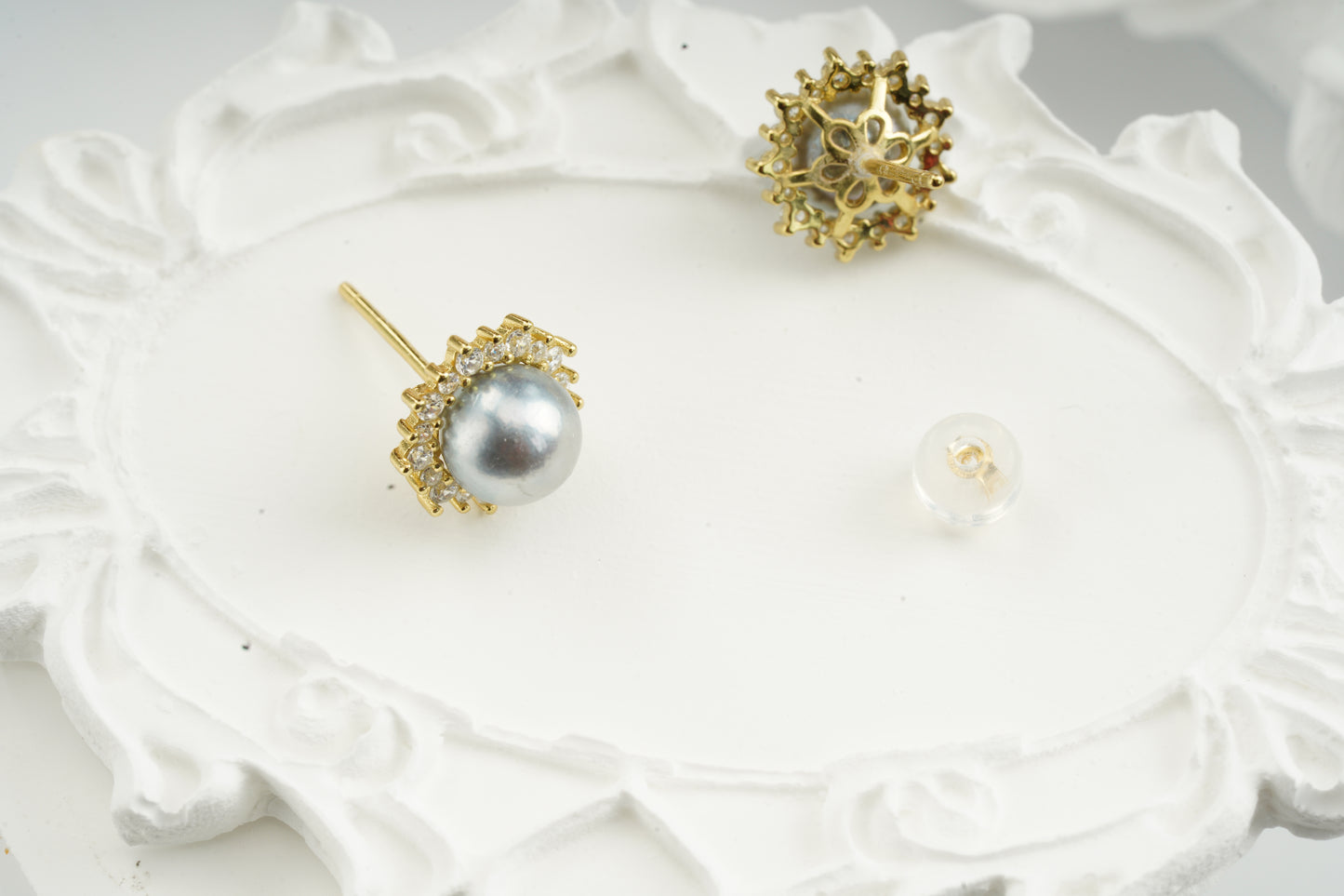 Seawater Pearl Earrings-FX00049